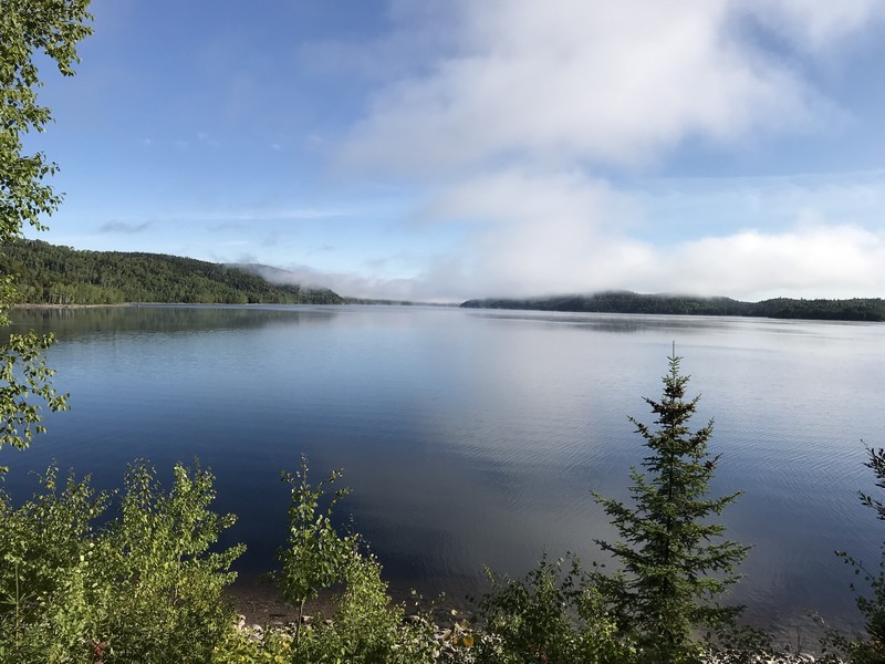 Scenery at Whitefish Lake